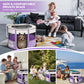 Portable Pet Playpen Purple