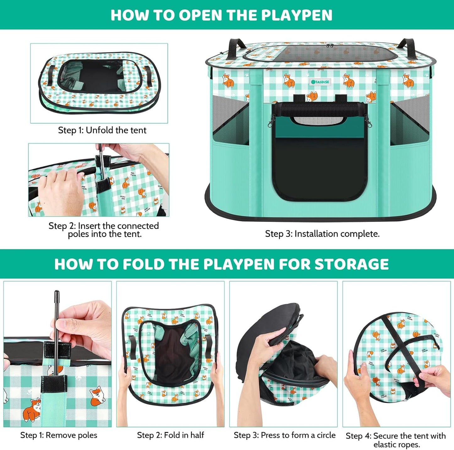 Foldable Pet Playpen