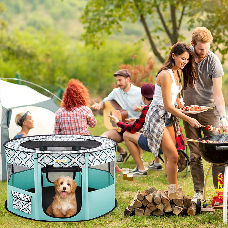 Portable on sale puppy pen